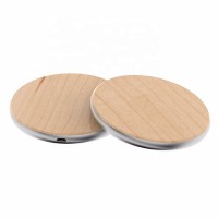 2019 New Arrival Bamboo Wireless Charging Wooden Fast Charging Base for iPhone